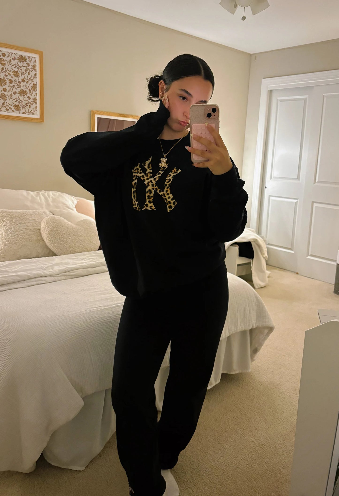 NY Cheetah Hoodie